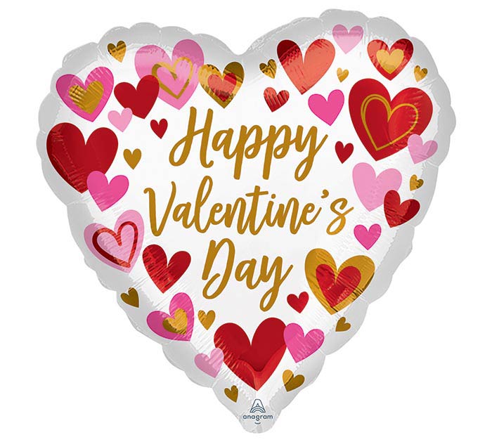 Singing Valentine's Day Mylar